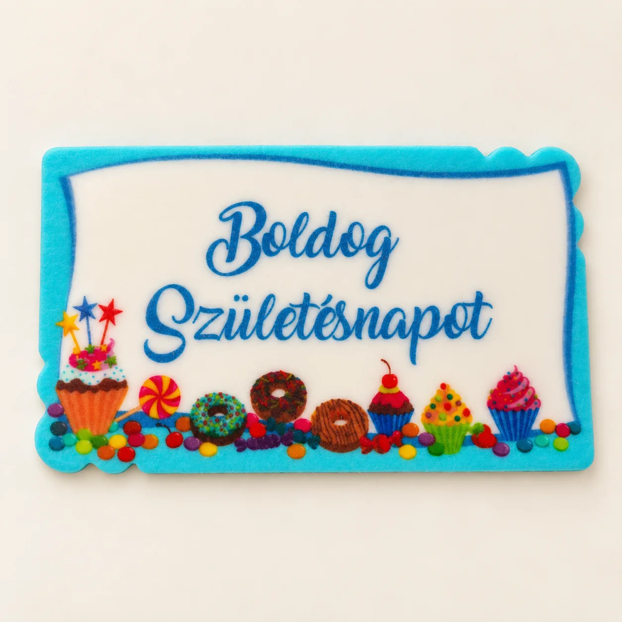 Boldog születésnapot tábla fiús