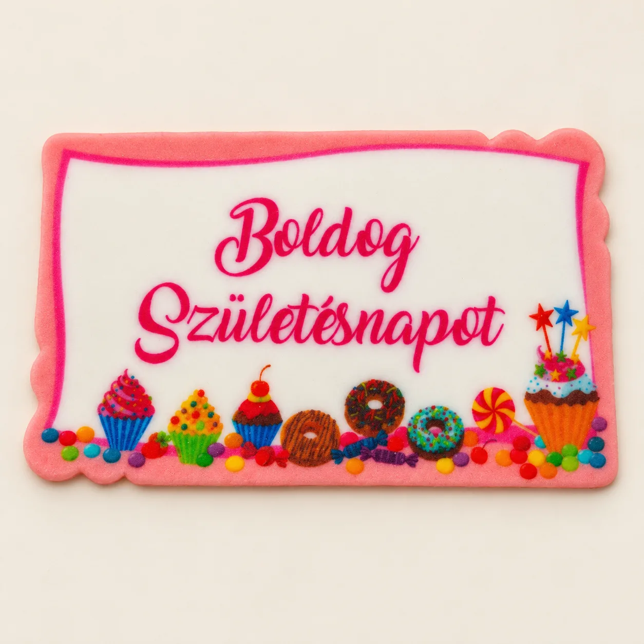 Boldog születésnapot tábla lányos
