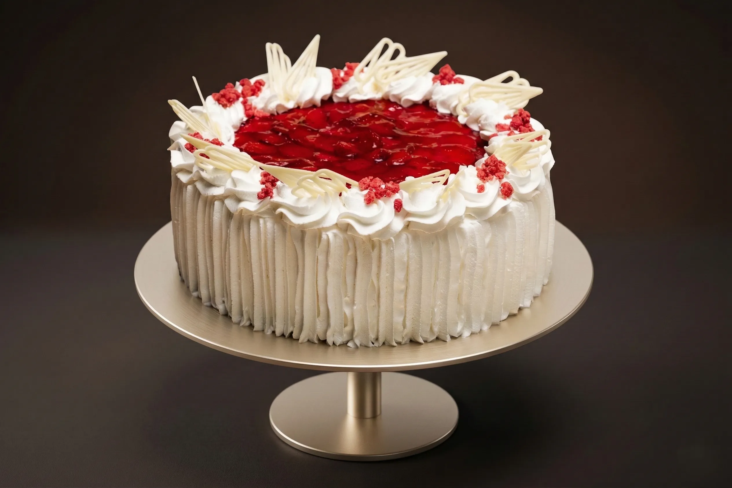 Epres joghurt torta tejszínes