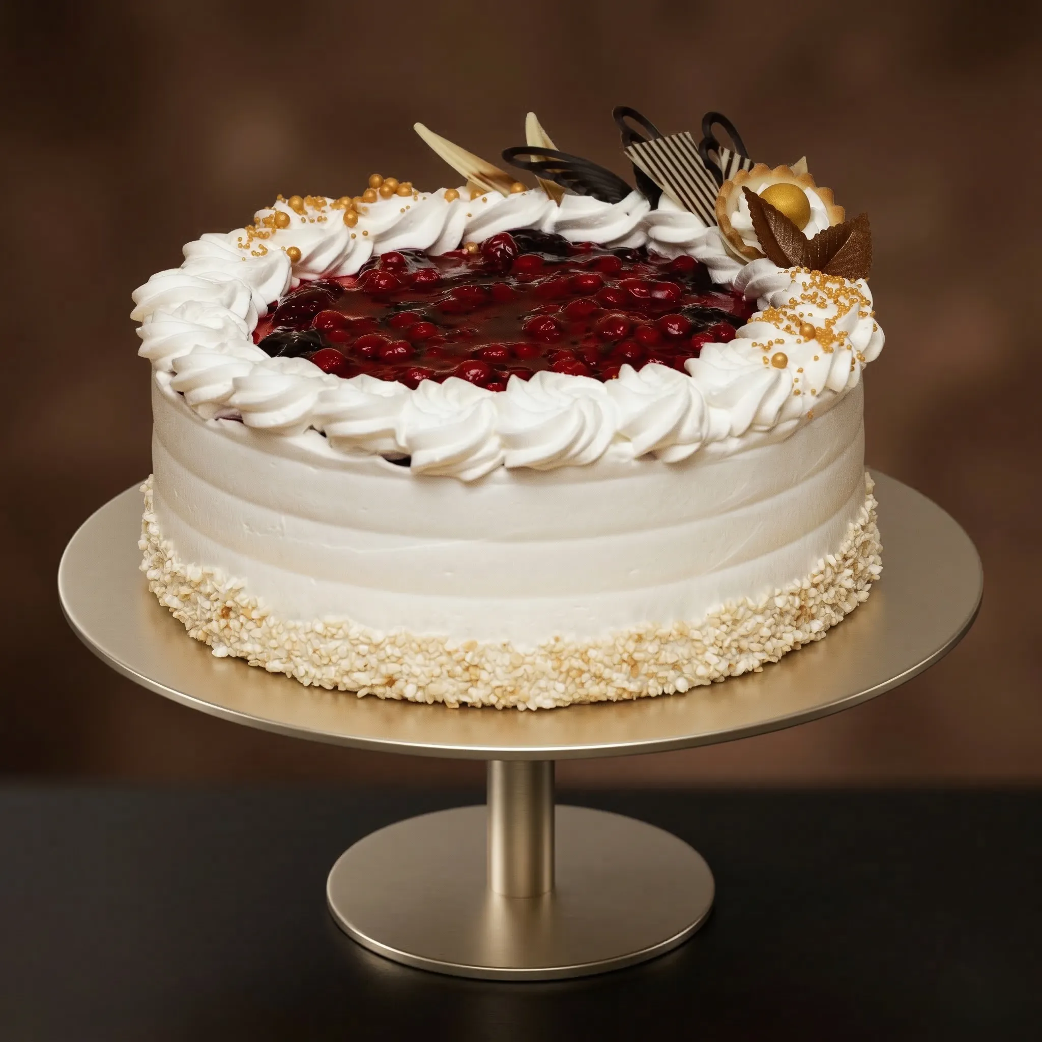 Szedres joghurt torta tejszínes