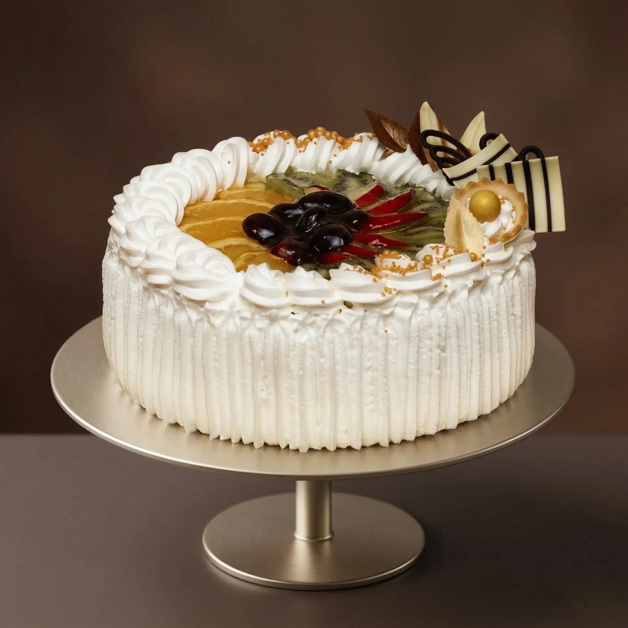 Vegyes gyümölcs torta